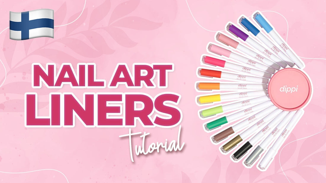 Nail Art Liners – Näin teet täydelliset viivat ja kynsidesignit kotona