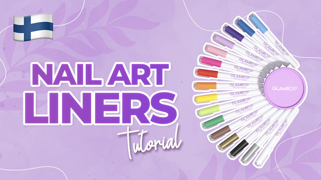 Nail Art Liners – Näin teet täydelliset viivat ja kynsidesignit kotona