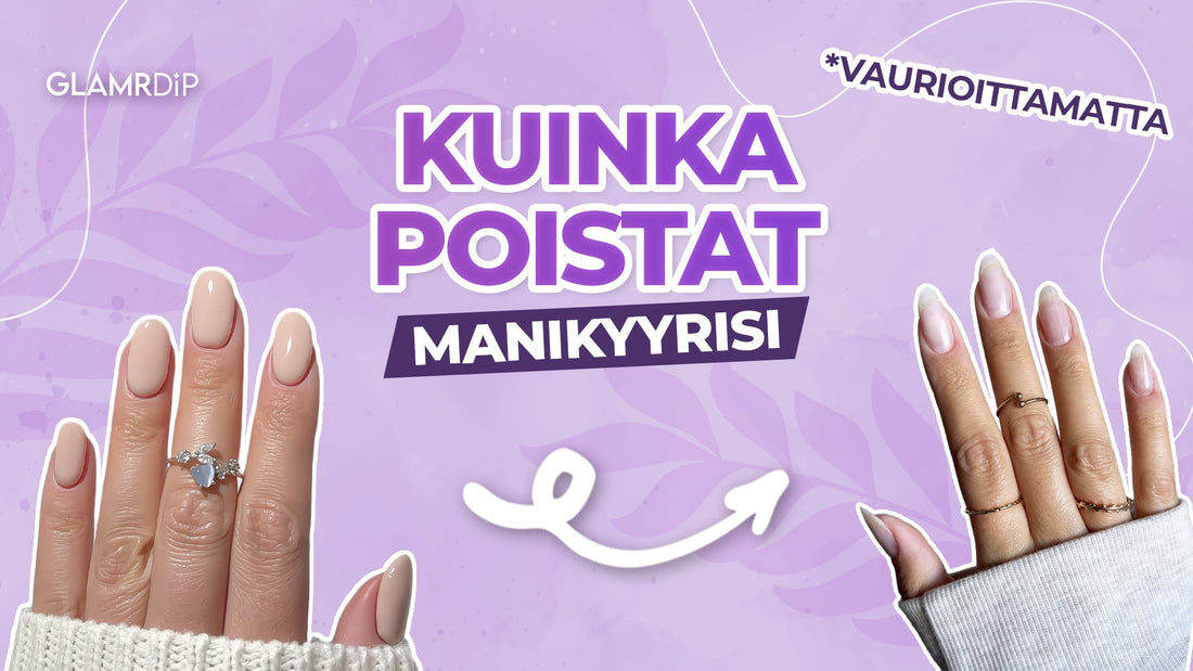 Poista manikyyri kotona – vaiheittainen opas Hot Rice -menetelmään