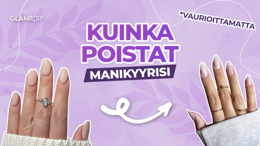 Poista manikyyri kotona – vaiheittainen opas Hot Rice -menetelmään
