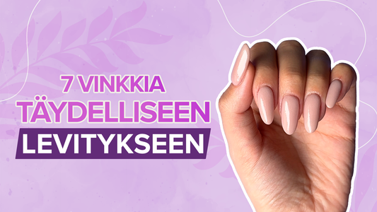 7 vinkkiä täydelliseen GLAMRDiPmanikyyriin kotona