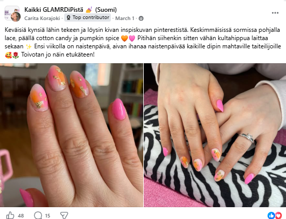 Lace, Cotton Candy, Pumpkin Spice