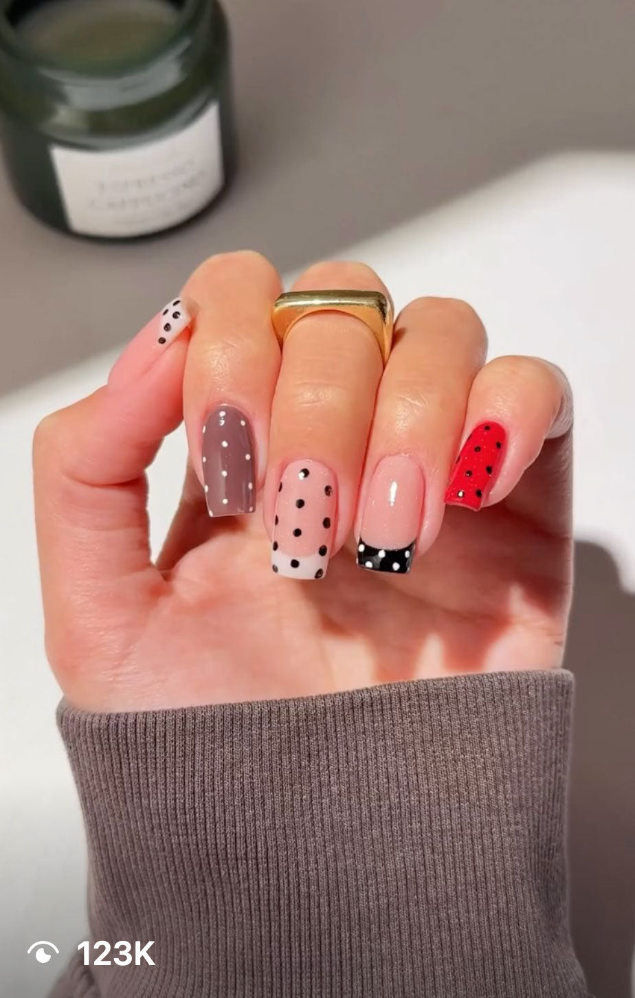 Polka dot mix